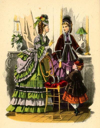 Den unge engelske kvinde, 1871, 1943. af Unbekannt