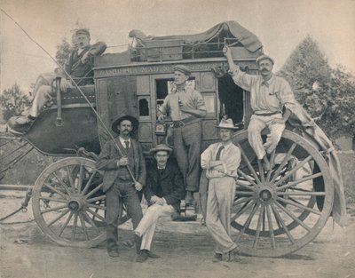The Zambesi Coach, c1900. af Unbekannt