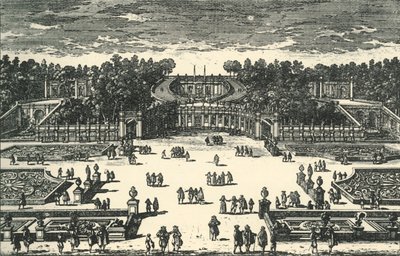 Amfiteatret i Villa Pamphili, 1670, 1903. af Unbekannt