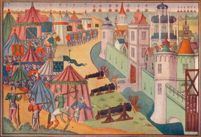 Angrebet på den stærke by i Afrika, 1390 1905 af Unbekannt