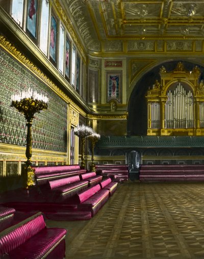 Balsalen, Buckingham Palace, London, slutningen af det 19. eller begyndelsen af det 20. århundrede af Unbekannt