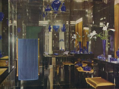 Badeværelset i Gayfere House, London, 1936 af Unbekannt
