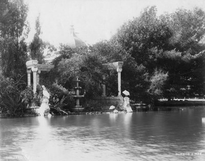Den botaniske have ved Palermo Park, Buenos Aires, Argentina, 1927 af Unbekannt