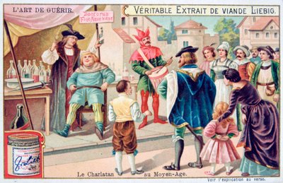 Middelalderens charlatan, c1900 af Unbekannt