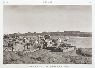 Byen Al Minya og Nilen, Egypten af Unbekannt