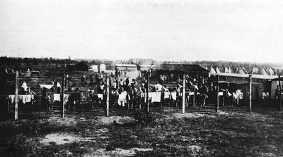 KZ-lejren ved Frith Hill, Camberley, 1914, 1915 af Unbekannt