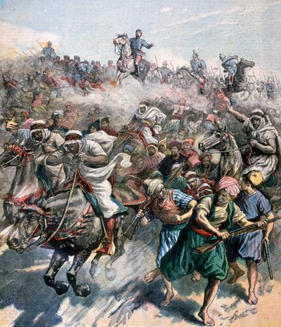 General Margallos død, Rif-krigen, Marokko, 1893 af Unbekannt