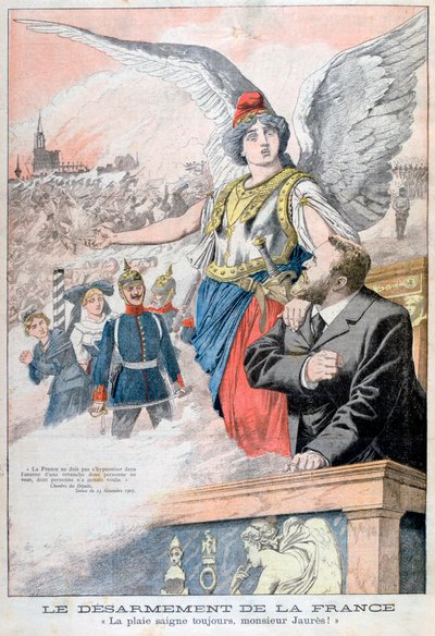 Afvæbningen af Frankrig, såret bløder altid, hr. Jaures!, 1903 af Unbekannt