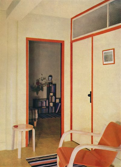 Entréen til Dr. H. J. Modreys lejlighed ved Highfield Court, 1936 af Unbekannt