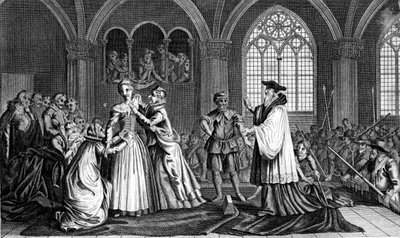 Henrettelsen af Mary, Queen of Scots, 1587, 1700-tallet af Unbekannt