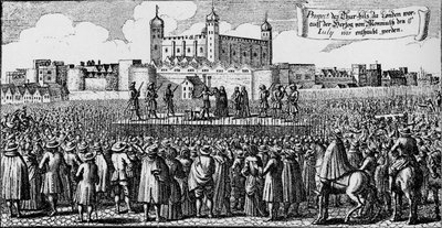 Henrettelsen af hertugen af Monmouth, Tower Hill, London, 15. juli 1685 1903 af Unbekannt