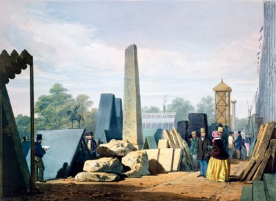 Det ydre, Great Exhibition, Hyde Park, London, 1851 1854 af Unbekannt