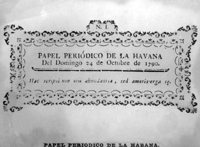 Den første trykte avis, 1790-1804, 1920