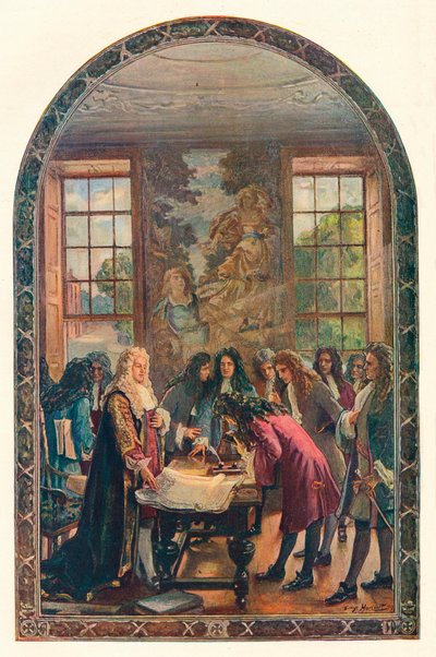 Grundlæggelsen af Bank of England, 1694 1905. af Unbekannt