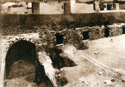 Den store terrasse på criptoportico, Pompeji, Italien, c1900-tallet af Unbekannt