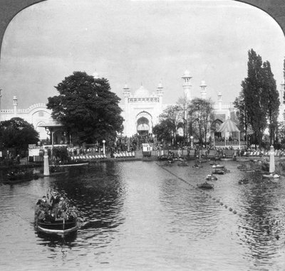 Søen ved British Empire Exhibition, Wembley, London, c1925 af Unbekannt