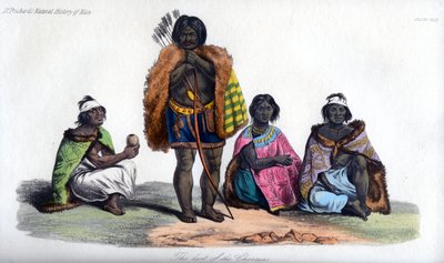 Den sidste af Charruas, 1848 af Unbekannt