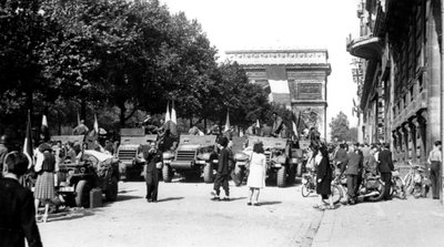 Befrielsen af Paris, august 1944 af Unbekannt
