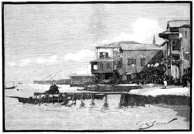 Marinaen, Larnaca, Cypern, 1900 af Unbekannt