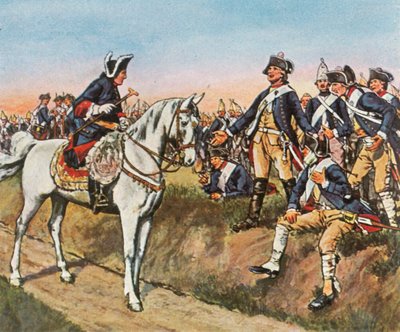 Morgenen efter angrebet ved Hochkirch, 14. oktober 1758, 1936. af Unbekannt