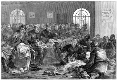 Nålerummet, Clerkenwell Prison, London, 1874 af Unbekannt