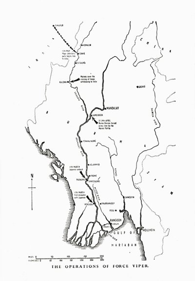 Operationerne af Force Viper, Burma, Anden Verdenskrig, 1942-1943 1944. af Unbekannt
