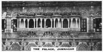 Der Palast, Jamnagar, Indien, um 1925 von Unbekannt