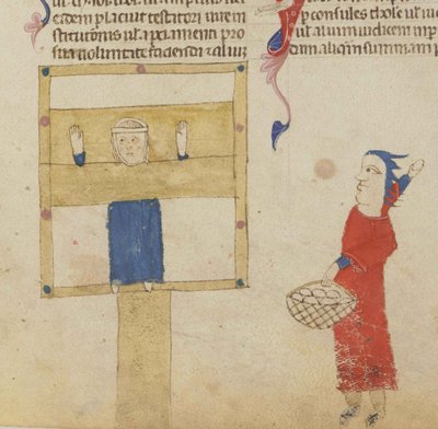 Søjlen. Fra Coutumes de Toulouse, 1295-1297. af Unbekannt