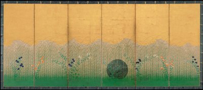 Musashi-sletten, ca 1760 af Unbekannt