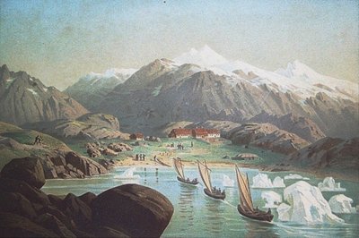 Den anden tyske nordpolar-ekspedition til Arktis og Grønland i 1869 af Unbekannt