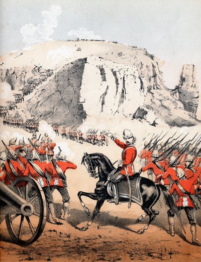 Stormen af Magdala, Etiopien, 13. april 1868 af Unbekannt