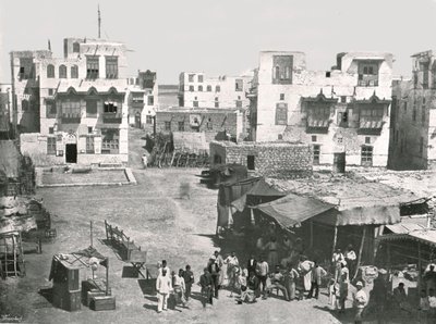 Posthusets gade, Suakin, Sudan, 1895. af Unbekannt