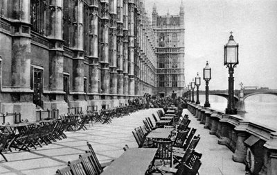 Terrassen i House of Commons, London, 1926-1927 af Unbekannt