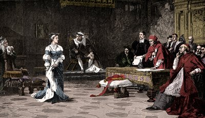 Retssagen mod dronning Catherine, 1529 1905. af Unbekannt