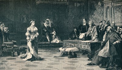 Retssagen mod dronning Catherine, 1529 1905. af Unbekannt