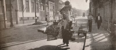 Sælgeren af fletværk, 1914 af Unbekannt