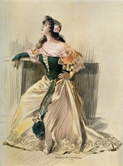 Teater De La Porte-Saint-Martin - Falstaff - Nelly. - Frøken Pannetier, 1904. af Unbekannt