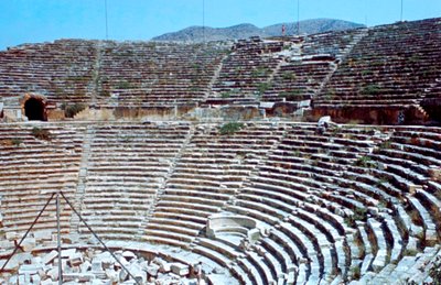 Teater, Hierapolis, Pamukkale, Tyrkiet, 190 f.Kr af Unbekannt