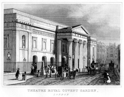 Theatre Royal Covent Garden, Westminster, London, 1800-tallet af Unbekannt