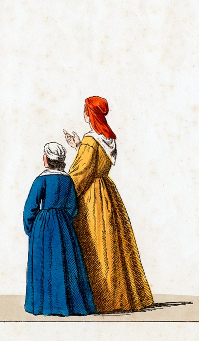 Teaterkostumedesign til Shakespeares skuespil, Henry VIII, 1800-tallet af Unbekannt