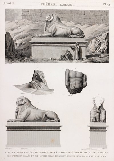 Theben: Karnak af Unbekannt
