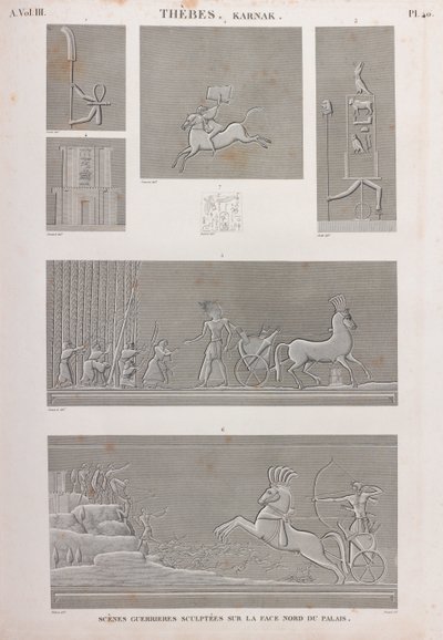 Theben: Karnak af Unbekannt