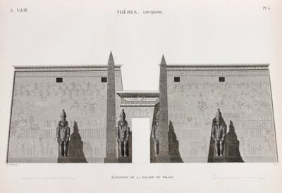 Theben, Louqsor af Unbekannt