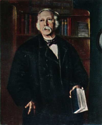Theodor Fontane 1819-1898. - Maleri af Hanns Fechner, 1934. af Unbekannt