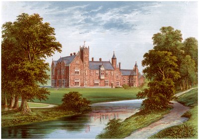 Thicket Priory, York, hjemsted for familien Dunnington-Jefferson, c1880 af Unbekannt