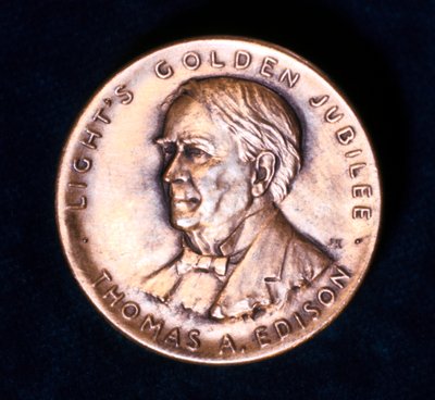 Thomas Alva Edison, amerikansk fysiker og opfinder, 1929 af Unbekannt