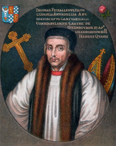 Thomas Arundel, ærkebiskop af Canterbury og Lord Chancellor af Unbekannt
