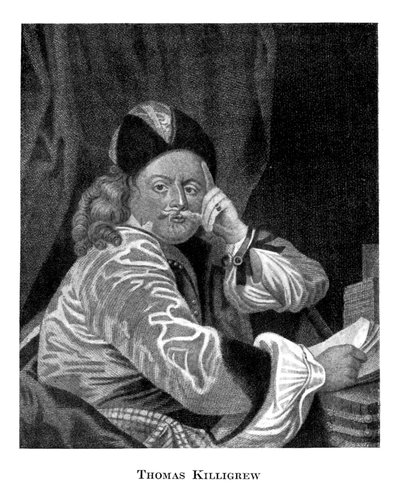 Thomas Killigrew 1612-1683, engelsk dramatiker og teaterchef, 1800-tallet af Unbekannt