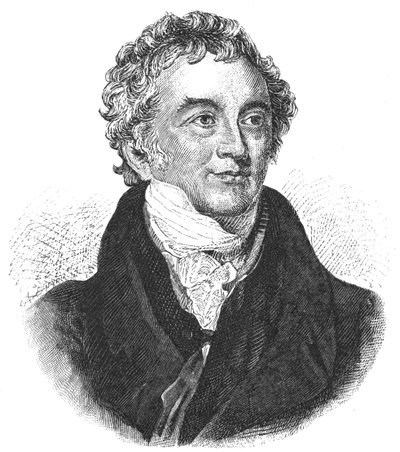 Thomas Young 1773-1829, fysiker og egyptolog, 1800-tallet af Unbekannt