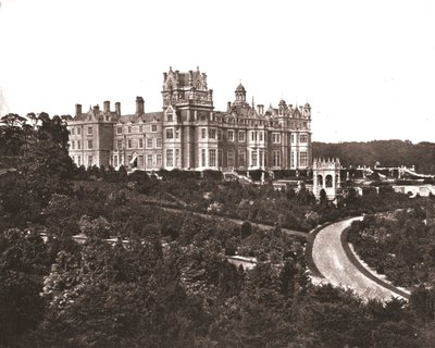 Thoresby Hall, Nottinghamshire, 1894. af Unbekannt